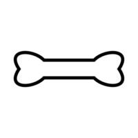 dog bone icon vector design template