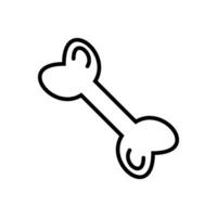dog bone icon vector design template