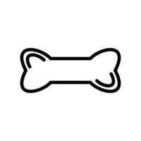 dog bone icon vector design template