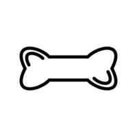 dog bone icon vector design template