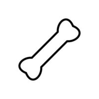 dog bone icon vector design template