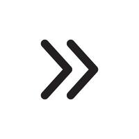 arrow and play button icon vector design template