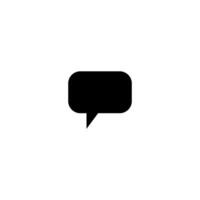 Chat Speech Bubble  Icon vector design templates