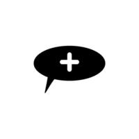 Chat Speech Bubble  Icon vector design templates