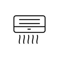 air conditioning icon vector design template