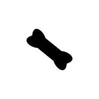 dog bone icon vector design template