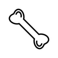 dog bone icon vector design template