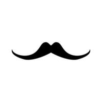 Bigote icono vector diseño plantillas