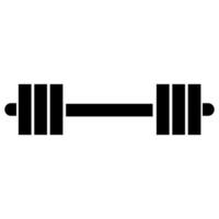 barbell icon vector design template