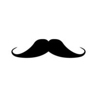 Bigote icono vector diseño plantillas