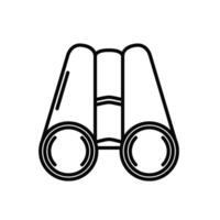 binoculars icon vector design template