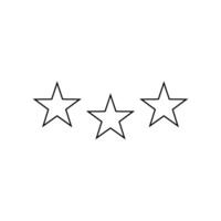 star icon vector design template