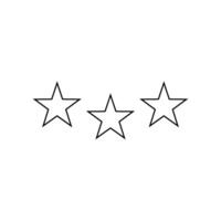 star icon vector design template