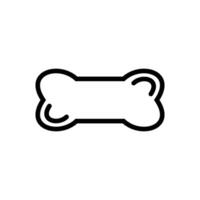 dog bone icon vector design template