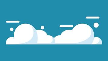 Cloud. Cloud icon isolated on background. vector