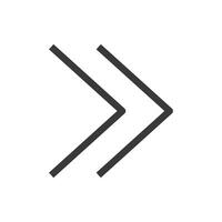 arrow and play button icon vector design template
