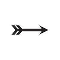 arrow and play button icon vector design template