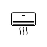 air conditioning icon vector design template