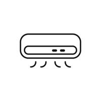 air conditioning icon vector design template