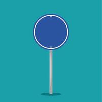 road sign isolated on background vector
