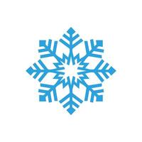 Snow icon on a white background. Vector illustration in flat style.