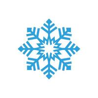 Snow icon on a white background. Vector illustration in flat style.