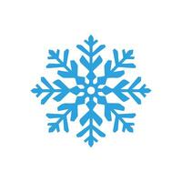 Snow icon on a white background. Vector illustration in flat style.