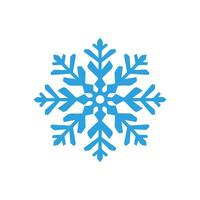 Snow icon on a white background. Vector illustration in flat style.