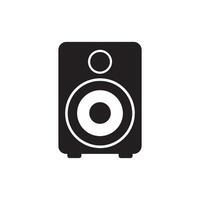 Speaker icon isolated on white background. Vector Illustration.