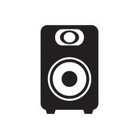 Speaker icon isolated on white background. Vector Illustration.