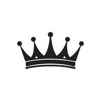 Crown icon.Flat color design.Vector illustration isolated on white background. vector