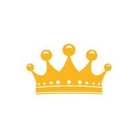 Crown icon.Flat color design.Vector illustration isolated on white background. vector