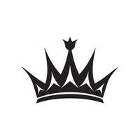 Crown icon.Flat color design.Vector illustration isolated on white background. vector