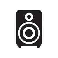 Speaker icon isolated on white background. Vector Illustration.