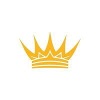 Crown icon.Flat color design.Vector illustration isolated on white background. vector