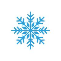 Snow icon on a white background. Vector illustration in flat style.