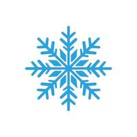 nieve icono en un blanco antecedentes. vector ilustración en plano estilo.