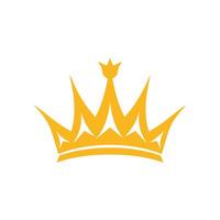 Crown icon.Flat color design.Vector illustration isolated on white background. vector