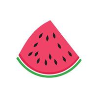 Watermelon food icon color isolated vector on white background.