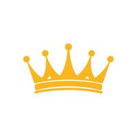 Crown icon.Flat color design.Vector illustration isolated on white background. vector