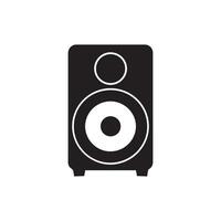 Speaker icon isolated on white background. Vector Illustration.