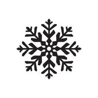 Snow icon on a white background. Vector illustration in flat style.