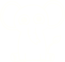 dessin à la craie d'éléphant png