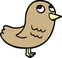 cartoon doodle garden bird png