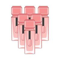 illustration of lip gloss vector