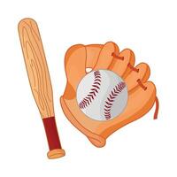 illustration of baseball glove vector