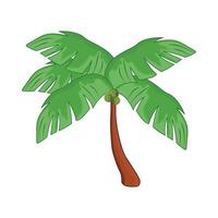 illustration of palm tree vector