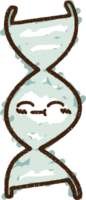 DNA-Kreidezeichnung png