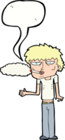 cartoon smoker with speech bubble png