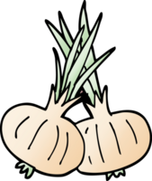 cartoon doodle onion png